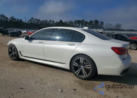 2019 BMW 740 I z USA, uszkodzony, nr VIN WBA7E2C54KB454503